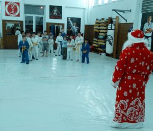 Дед Мороз в додзе Синютина